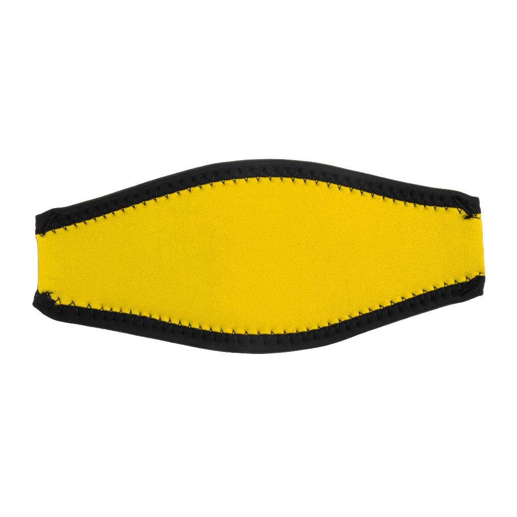 ujeavette UJEAVETTE® Scuba Diving Snorkel Mask Neoprene Cover Padded Protection Strap Yellow-picture-38