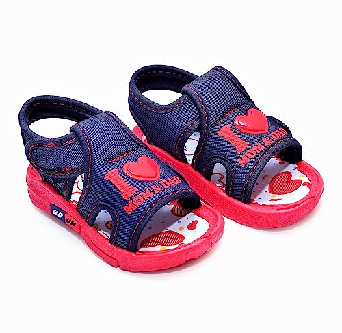 Image of HOOH Kids Chu-Chu Sound Musical First Walking Sandals and shoes for Baby Boys and Baby Girls Of Age 0 Months to 3 Years