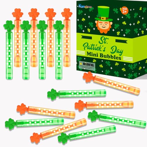 Baguettes à bulles Saint-Patrick pour occuper un grand groupe d'enfants