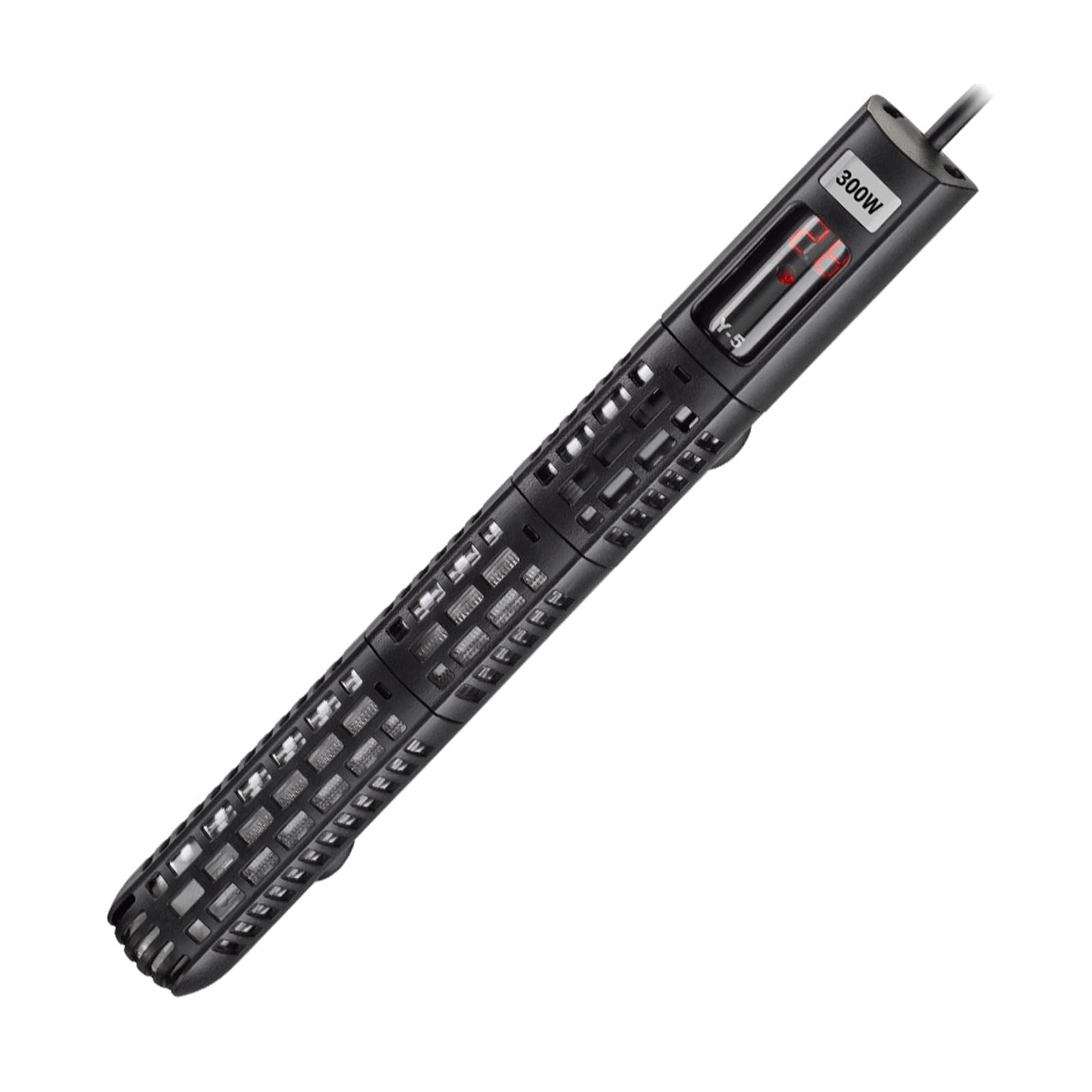 WQZStar Calentador de Acuario con termostato automático para pecera, Varilla calefactora con Pantalla Digital, 100W (50W)