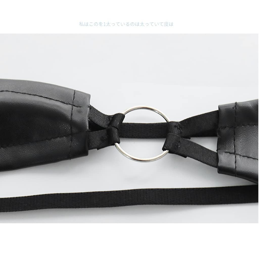 SINGUYUN Womens Sexy Micro bikini Suit Anime Bikini Cosplay Lingerie Kawaii Bra and Panty Set Cute: One Size 215black