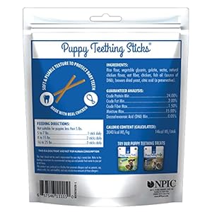 N bone puppy teething treatschicken 3 74 oz 111150   cucciolini doodles