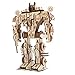 LODIY 3D Puzzle Bois Découpé au Laser - 159 Pièces Robot Puzzle 3D Maquette - Jeu de Construction en Bois Cadeau pour Adulte Enfant (Robot 1)