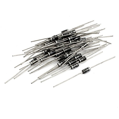Aexit 40 Pcs Diodes 1N5393 DO-41 General Purpose Rectifier Diodes Schottky Diodes 1A 500V