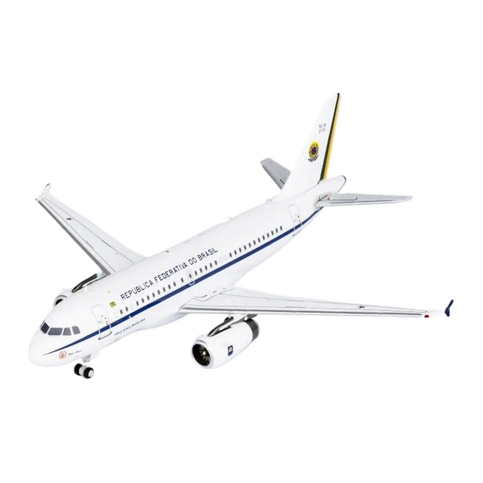 Réplique de modèles d'avion 1/400 modèle de vol pour Les passionnés NG49015 pour l'armée de l'air brésilienne A319 VC-1A FAB2101 modèle d'avion Miniature moulé sous Pression
