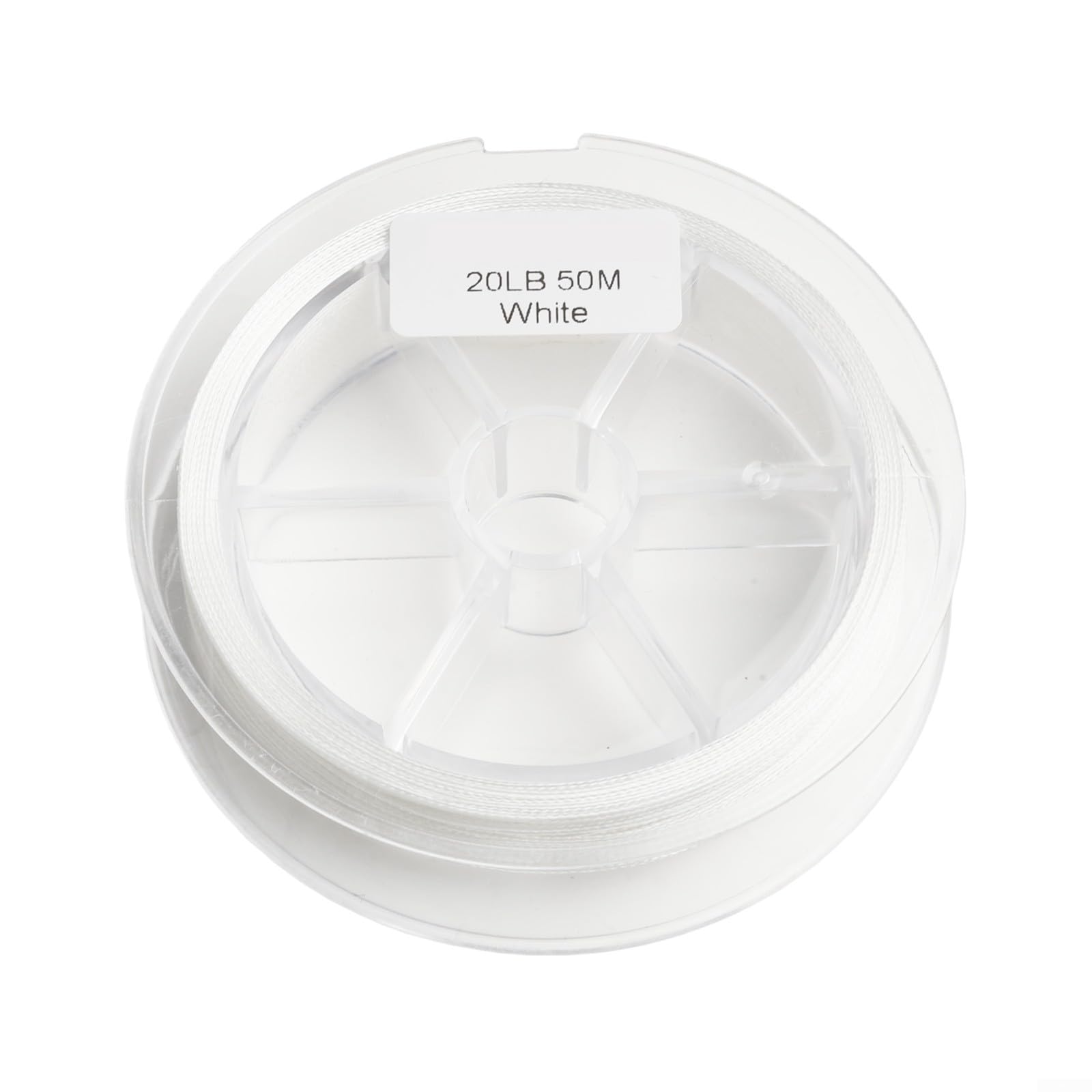 50m Dacron Backing Line for Fly Fishing 20lb Lightweight and Easy to Use (A)