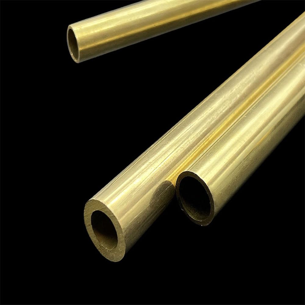 Tubo in Ottone H62 500 mm Spessore 1 mm Diametro Esterno 23 mm