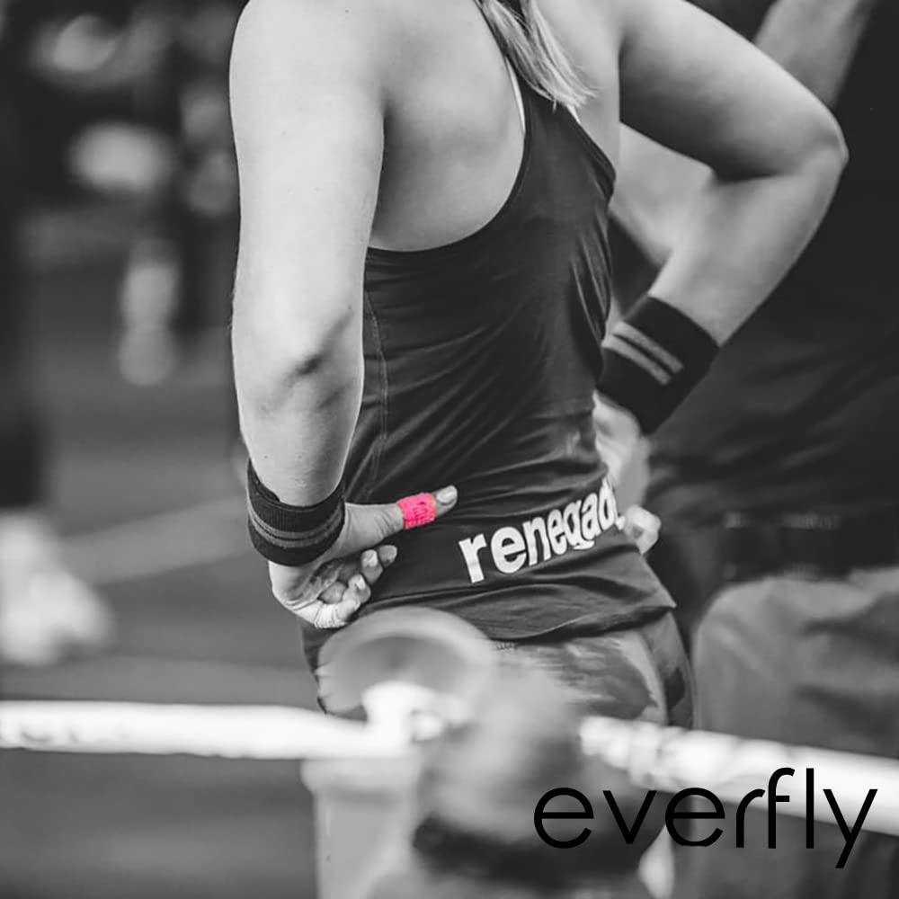 EVERFLY Tape Crossfit – 3 Rouleaux 5 cm x 4,5 m – Sparadrap Cohesive Adhesive - Hook Grip Pouces et Doigts – Bandage flexible de protection adhésif – Entraînement – Haltérophilie (9, Violet EVERFLY Tape Crossfit – 3 Rouleaux 5 cm x 4,5 m – Sparadrap Cohesive Adhesive - Hook Grip Pouces et Doigts – Bandage flexible de protection adhésif – Entraînement – Haltérophilie (9, Violet