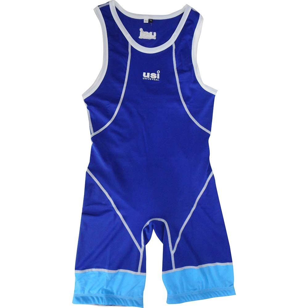 USI UNIVERSAL Wrestling Singlet Comferto for Men & Women, 419WM Standard Singlet for Men & Women Wrestling Uniform Polyester (Size S, Red)