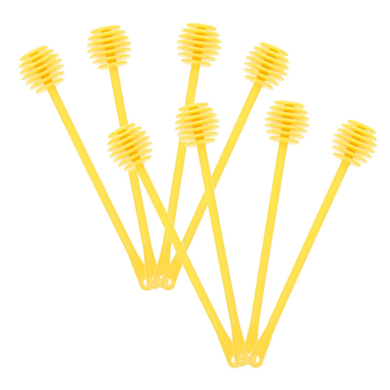 GANAZONO Plastic Honey Mixing Stick Spoon Stirrers Beekeeping Equipment Pot Stirrers