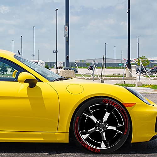 Autoband sticker,Auto wiel 3D belettering stickers - Gepersonaliseerde 3D-overdrukplaatjes voor bandenwiel, DIY… - Image 6