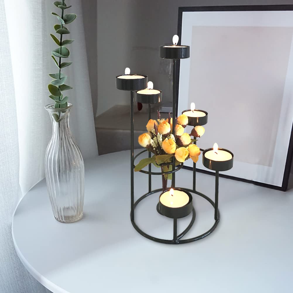 Amazon.co.jp: YUYAKESHI 蝋燭立て キャンドルスタンド 燭台ホルダー