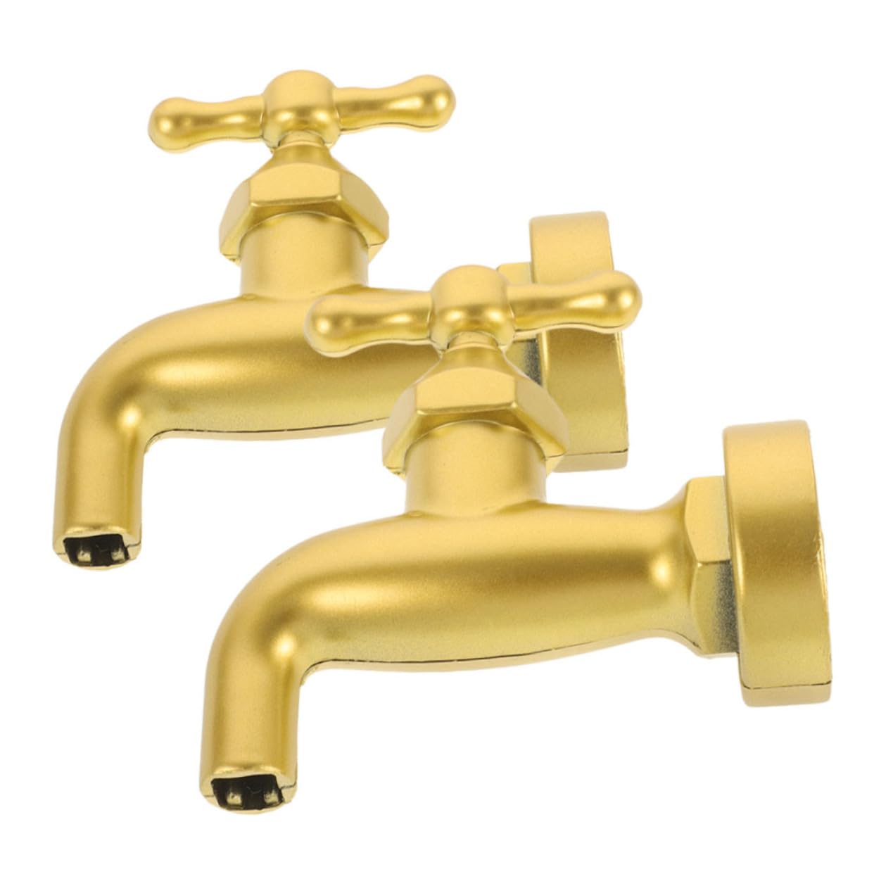 GOOHOCHY 2Pcs DIY Invisible Faucet Fountain Ornament Creative Floating Water Spout for Home Decor Tabletop Fountain Accessory Elegant Outdoor Water Feature for Luck and Prosperity