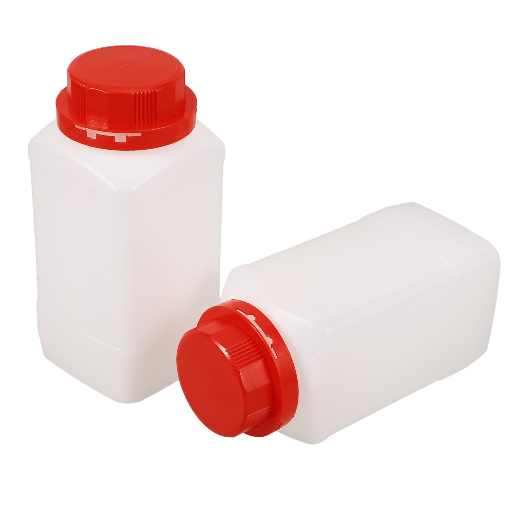 ULTECHNOVO 8pièces Bouteilles Lot De Flacons Vides Pour Échantillons Chimiques Avec Couvercle Conteneurs De Stockage Étanches Pour Laboratoire