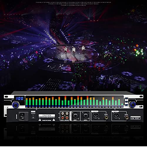 EQ666 Ecualizador Digital Profesional 31 Bandas para Hogar, Conferencias y Bar, Control de Bajos, Reducción de Ruido miniatura 6
