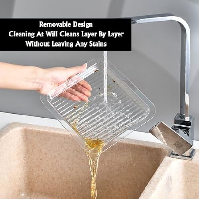 Multilayer Food Sorting Tray,Wall Mounted Kitchen Rack, Stackable Vegetable Preparation Trays for Hot Pot Food Preparation(Green)