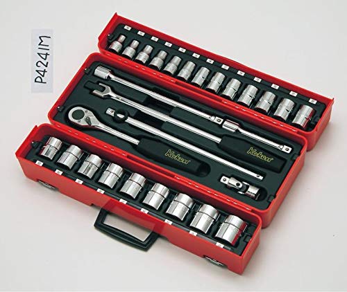Amazon.co.jp: コーケン 1/2(12.7mm)SQ. ソケットセット 28ヶ組 P4241M 