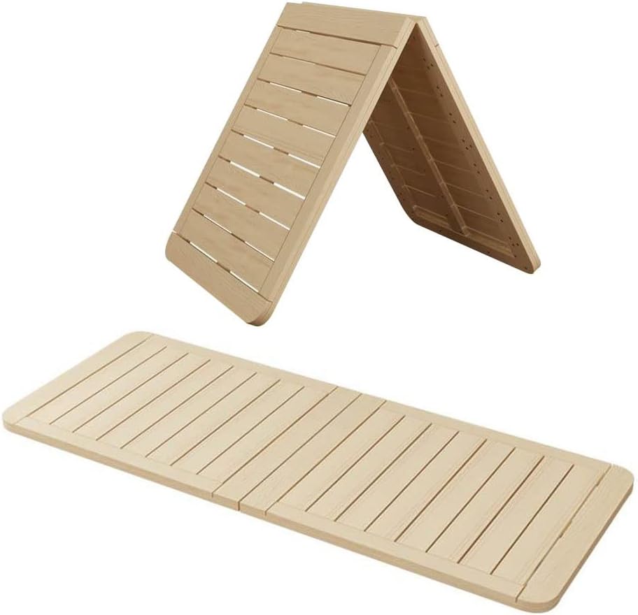 Eco-Friendly Solid Wood Bed Board for Kids, Folding Waist Protector, Collapsible Sofa Support Pad, Durable Hard Board (70x160cm) - Perfect for Comfort & Safety
