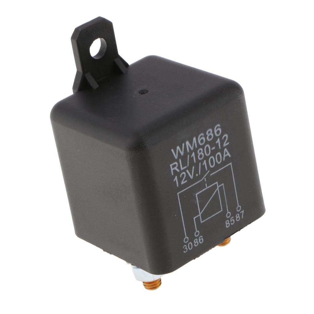 CALANDIS® Auto High Current and High Power 4 Pin Starter Relay Switch Circuit Control 12V 100A-image-17