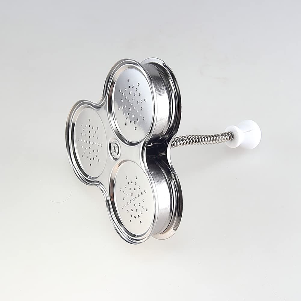 Proslide Inox 18/10 œufs Pochés Bain-marie Pocheuse à Œufs Rösle - Anti-adhésif ProSlide - Acier Inox 18/10 - Lave-vaisselle - 8cm Rösle Anti-adhésif