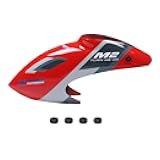 OMPHOBBY M2 EVO Helicopter Parts OSHM2323R Canopy Set Red Original Replacement for OMP Hobby M2-EVO RC Helicopters Accessories Spare Part