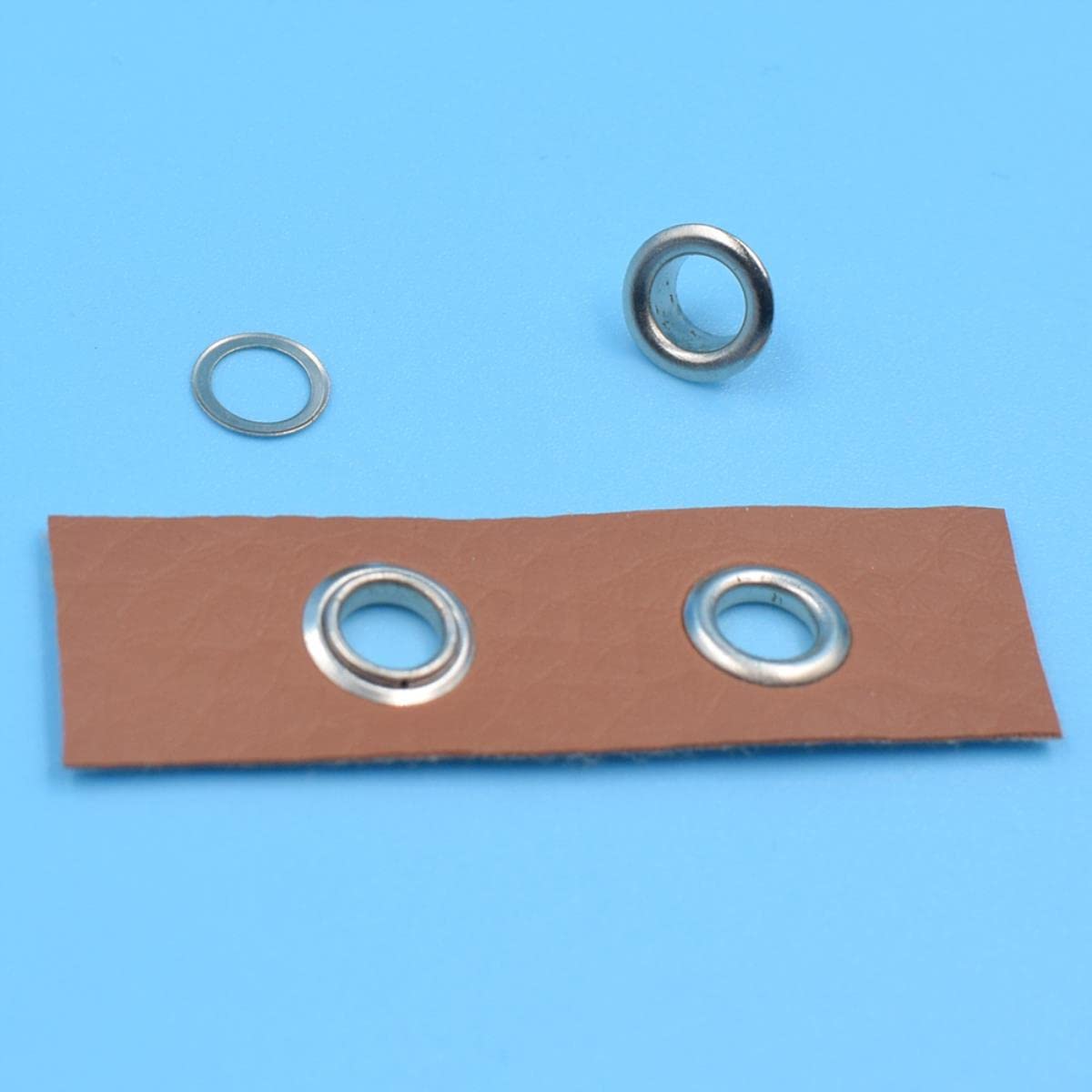 1000 Sets Metallösen für Taschen, Lederzelte, 8 mm, 10 mm, 12 mm, 14 mm, Ösen, Bastelbedarf, Stoff, Kleidungszubehör, 8 mm, Bronze