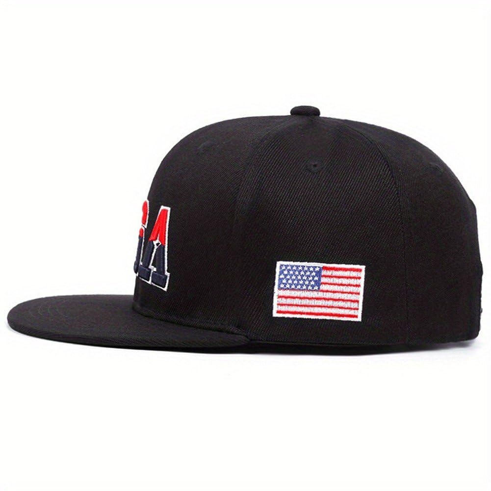 USA haftowana czapka baseballowa unisex czapki hip-hopowe vintage regulowana czapka typu snapback czapka trucker czapka przeciwsłoneczna dla mężczyzn kobiet