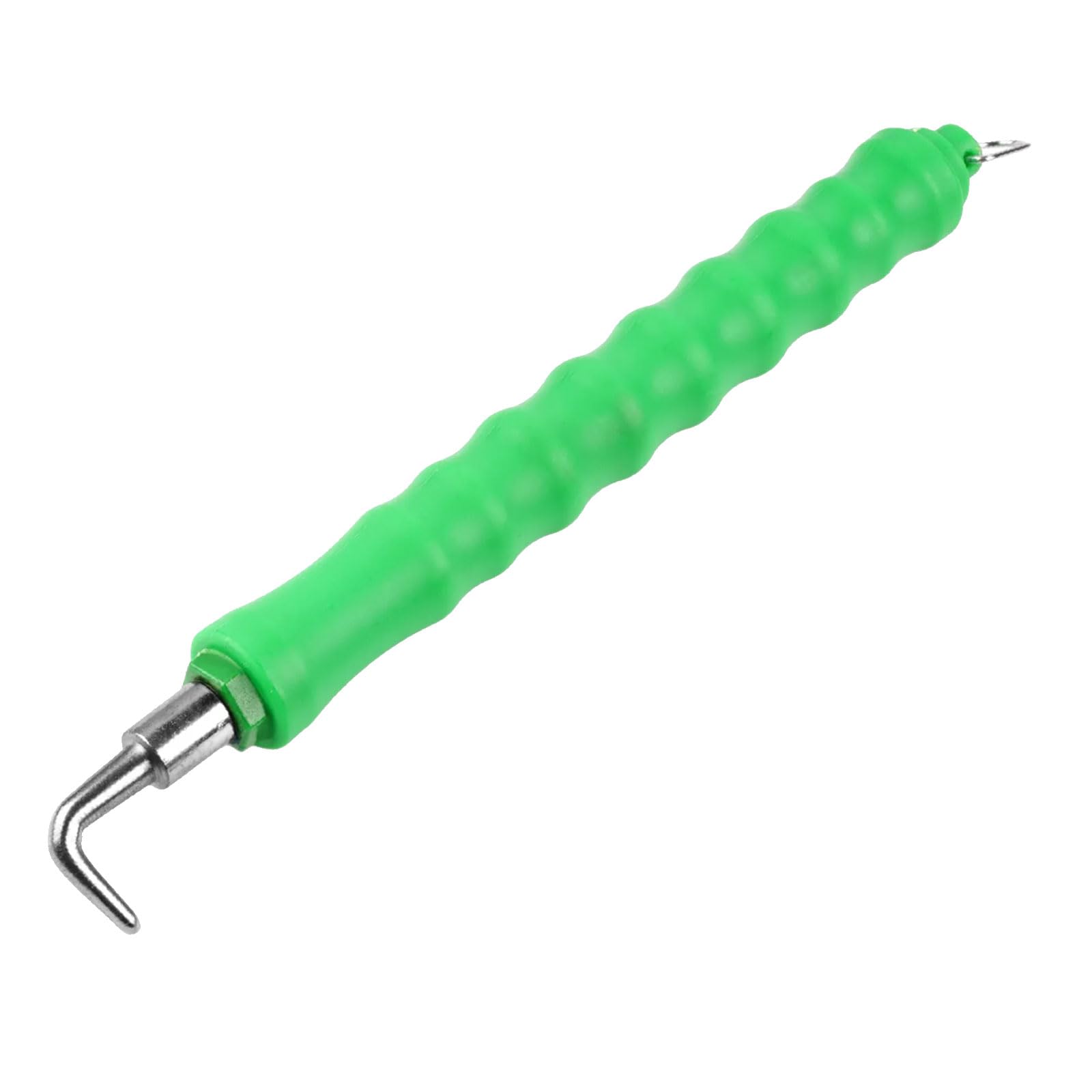 Ergonomic Antislip Grip Hook Minimizing Hand Fatigue Flexible Styles Binding Needs Portable Semi Auto Hook with Telescopic Rotation for Effortless Steel Binding Transport Tool