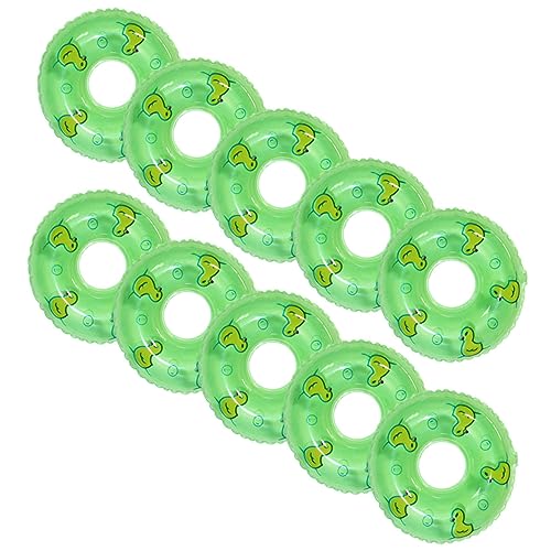 Toddmomy Miniature Swimming Ring Accessory Decorative Props for Boys and Girls Pool Realistic Mini House Decor