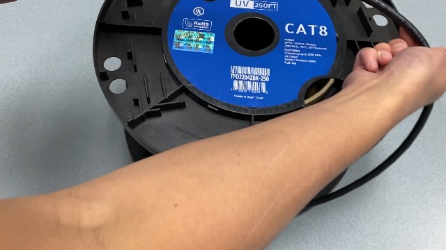Amazon.com: Elite Cat8 250ft Outdoor/Indoor Cable, UV Resistant