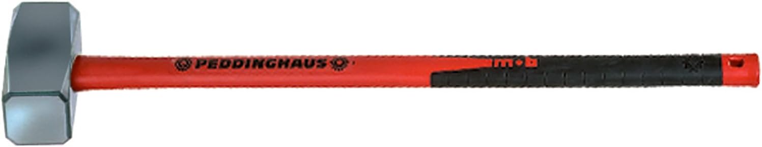 Peddinghaus 5293985000 Sledge Hammer with Ultratec Handle, Silver/Black/Red, 5000 g/ 900 mm