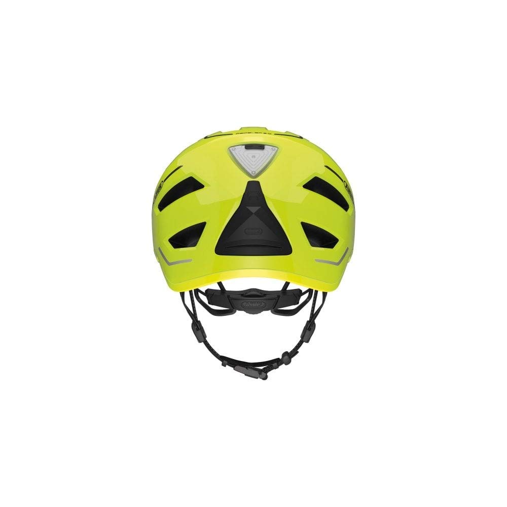 ABUS Casco da città Pedelec 2.0 - Casco da bicicletta con luce posteriore e cappuccio antipioggia - Per il traffico urbano - Per donne e uomini