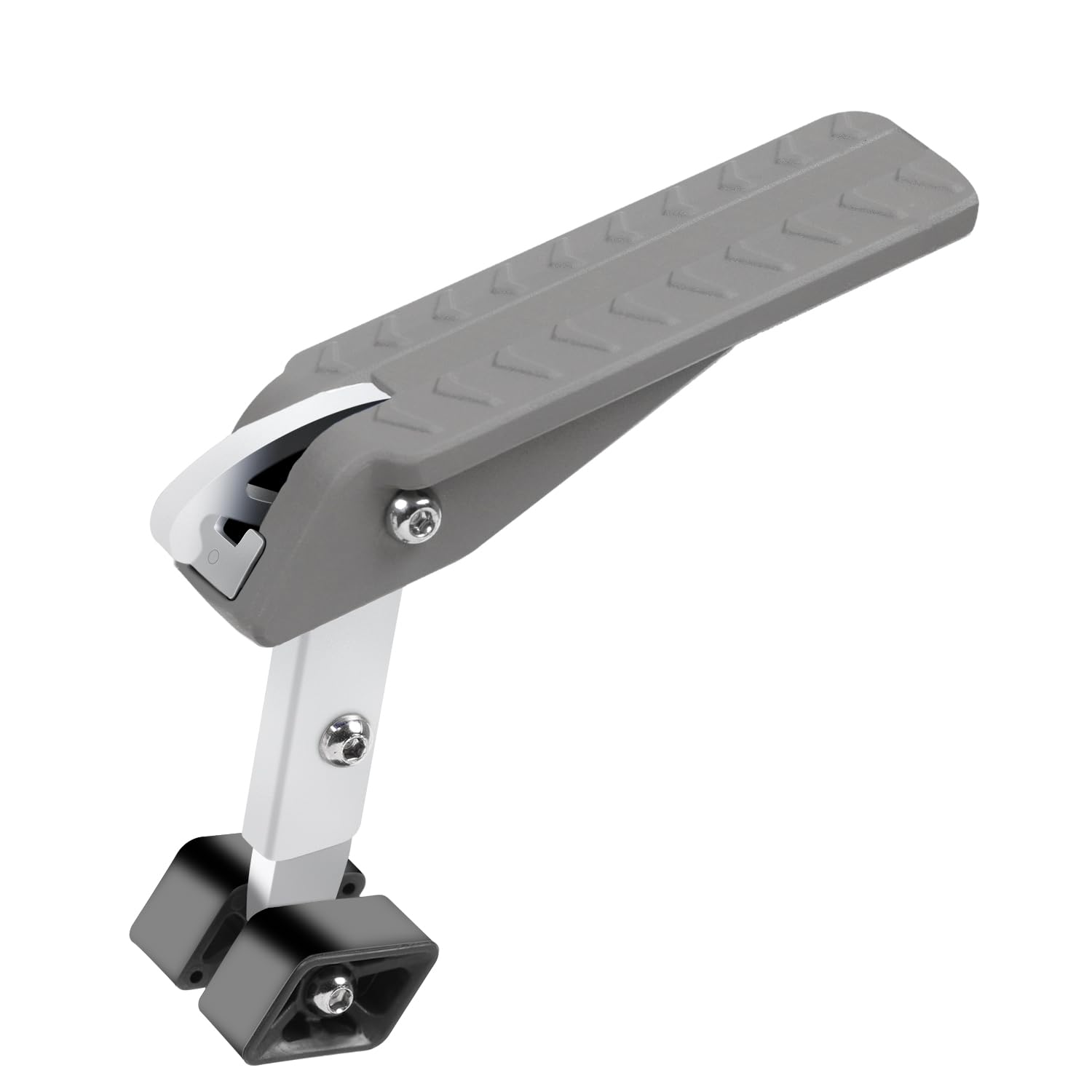 COWVIE Foldable Car Door Step Stand Pedal - Access to Vehicle's Roof Both Feet Wider Stand Pedal for Most SUV Truck Jeep, Max Load 400 Lbs