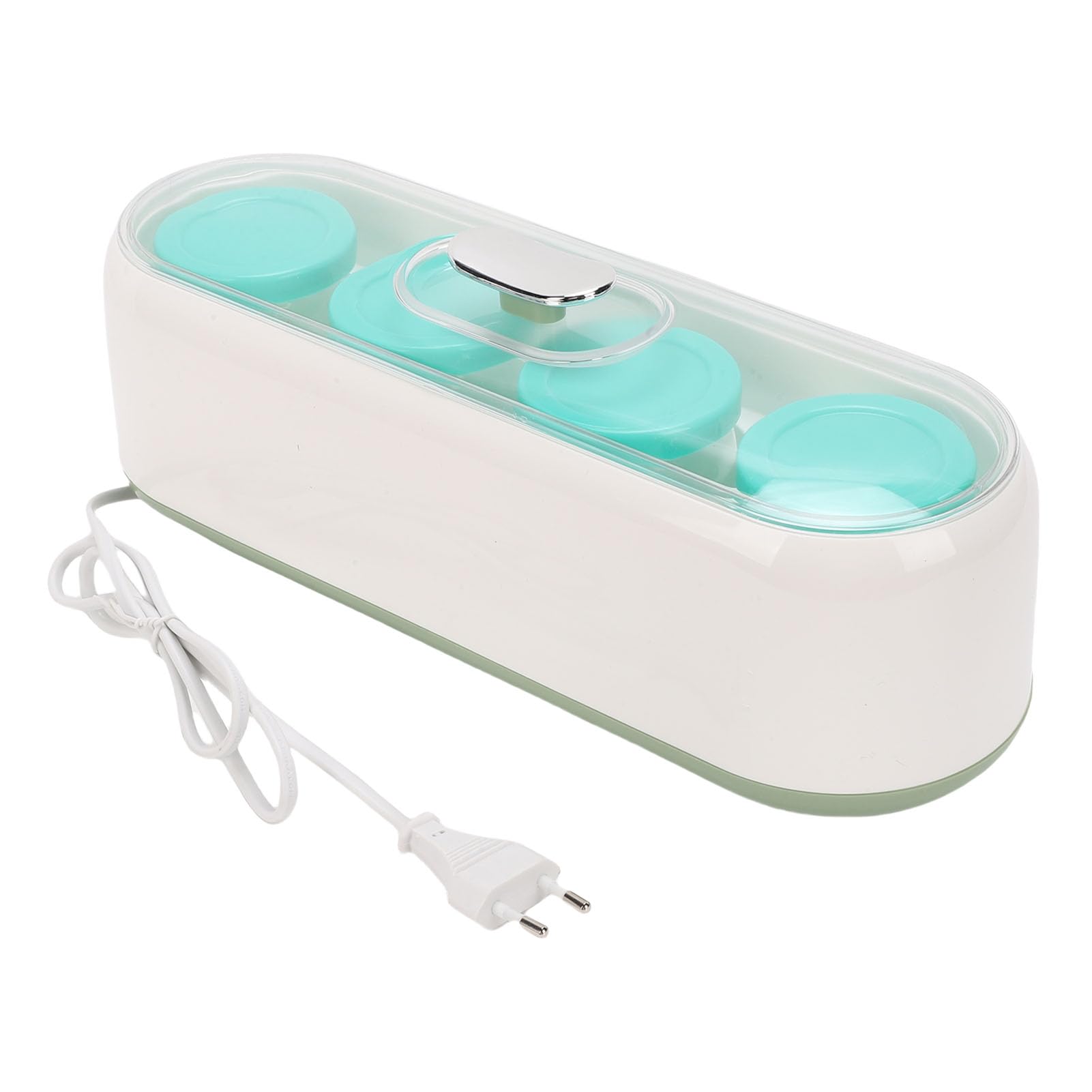 Fafeicy Macchina Yogurtiera Automatica Digitale 7 Vasetti in Vetro 1.2L,