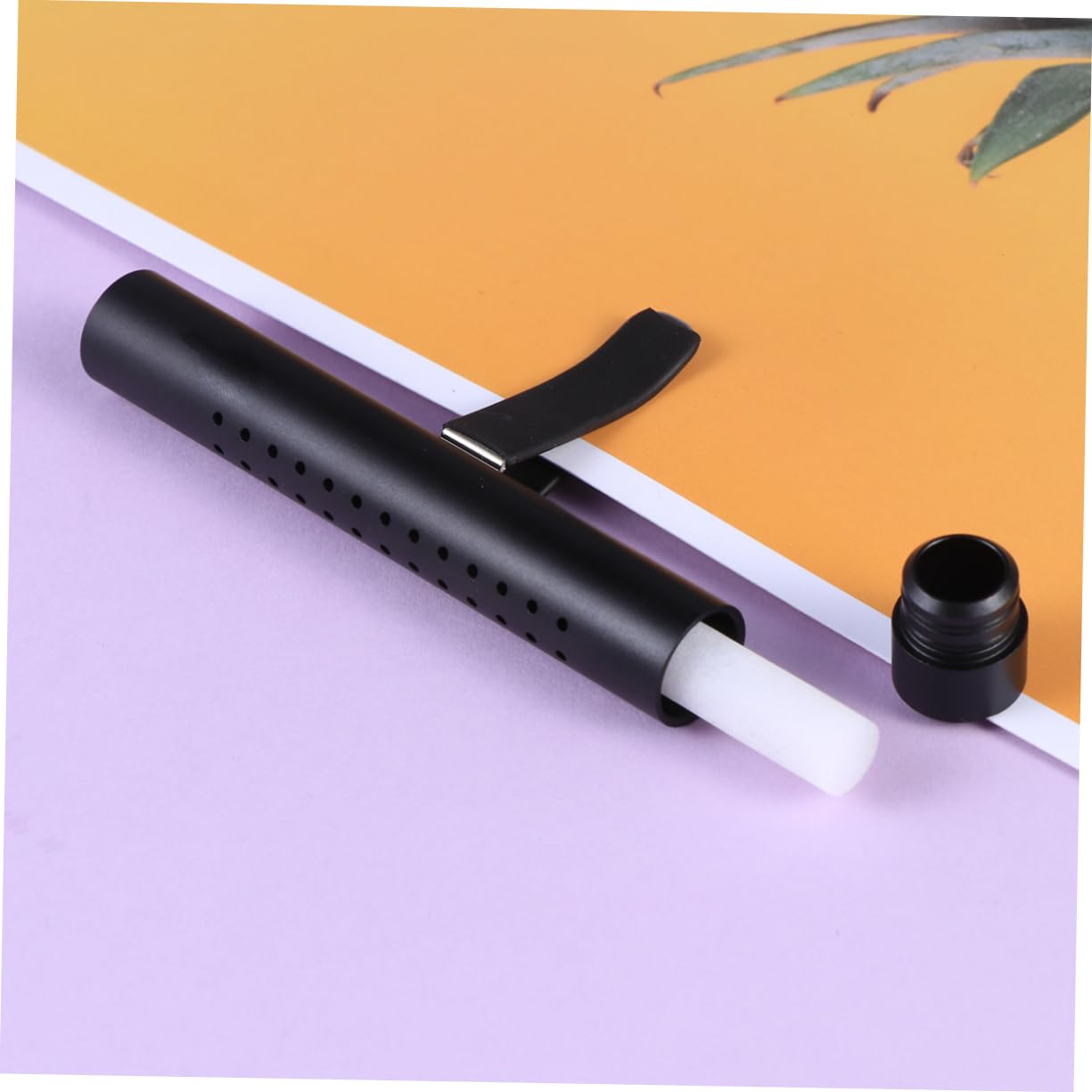 SHERCHPRY 3piezas Difusor De Aromas Para Coche Con Clip De Ventilación Ambientador De Aceite Esencial Con Varilla De Repuesto Negro Control De Fragancia Para Crear Un Encantador El