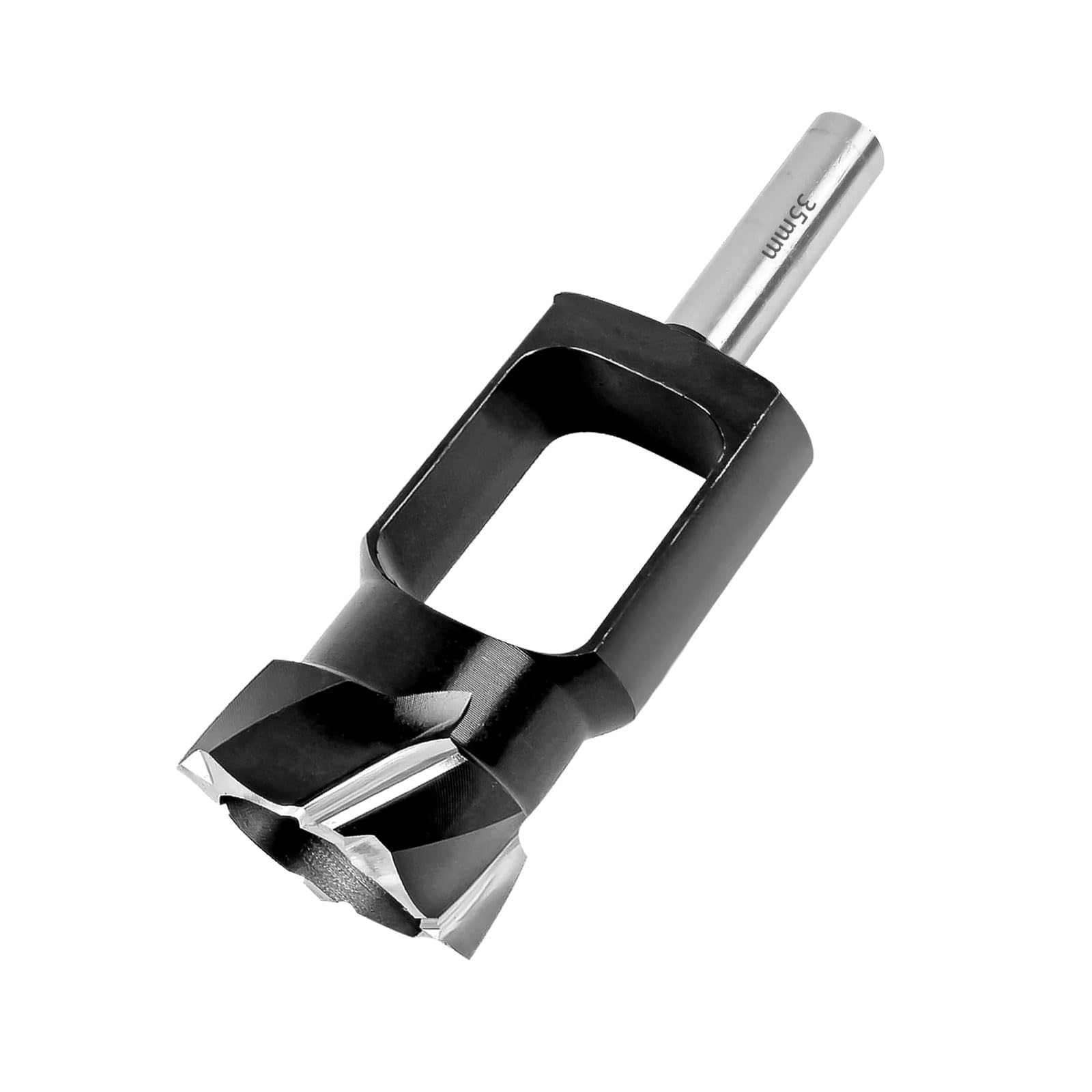 Fresa per tasselli, trapano a tenone, con punta a tenone, per la lavorazione del legno, per la lavorazione del legno, con gambo da 13 mm, per la realizzazione di mobili (35 mm)