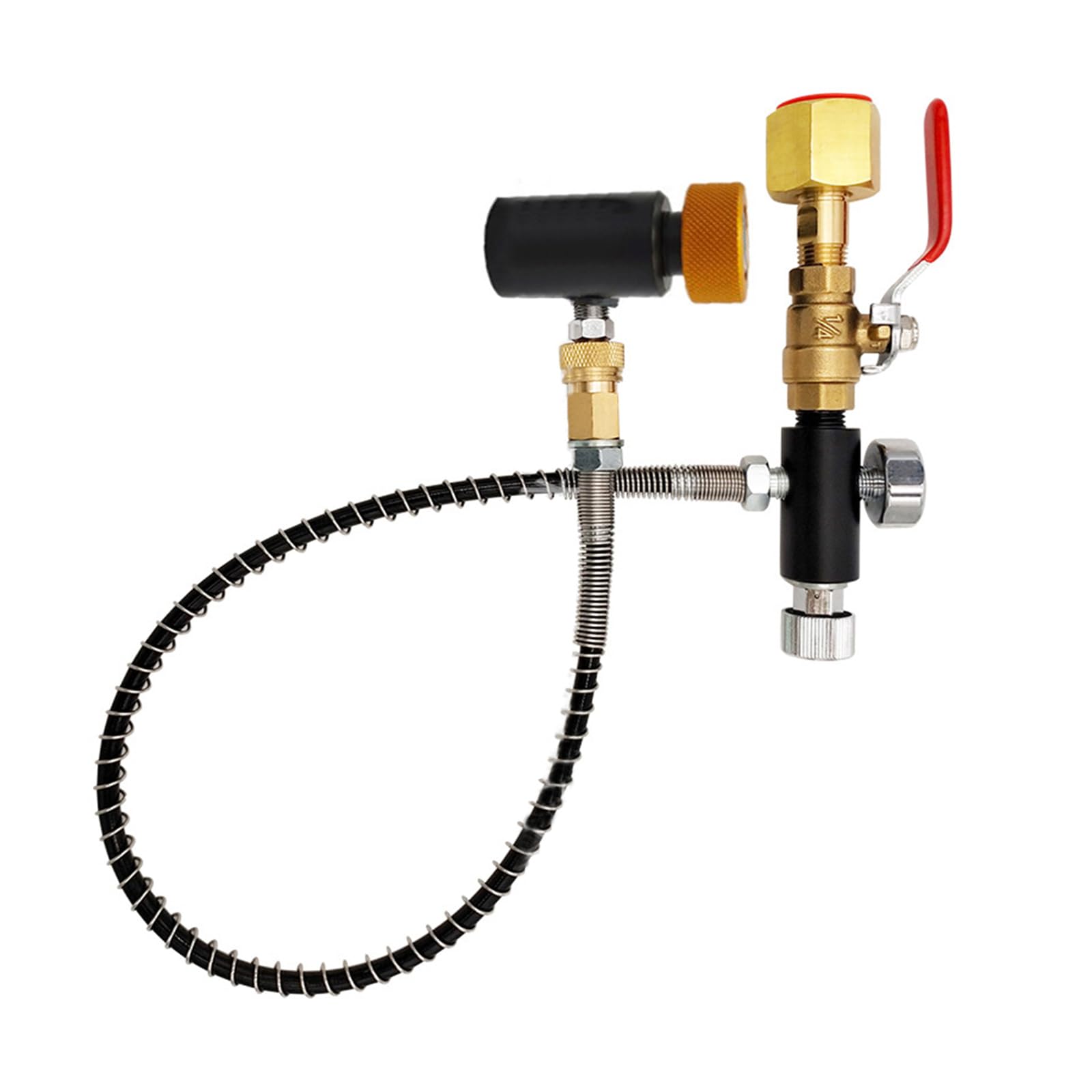 Conector Manguera del Adaptador N2O Multifunción N2O N2O para Máquinas Sodas Adecuadas para Varios Botes