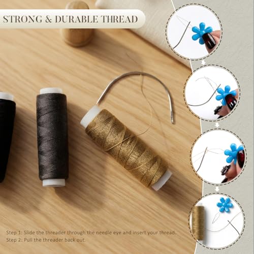 36% Off JIAMEISI Hair Extension Needle and Thread Kit - Image 5