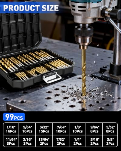 COMOWARE M35 Cobalt Drill Bit Set