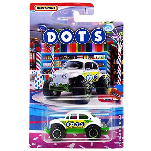 Matchbox DOTS Volkswagen Beetle 4x4 Diecast 1/64