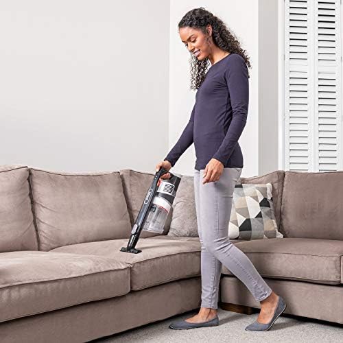 Shark Cordless Stick Vacuum Cleaner [IZ201UK] 40 Minute Run Time*, Anti Hair Wrap, Orange