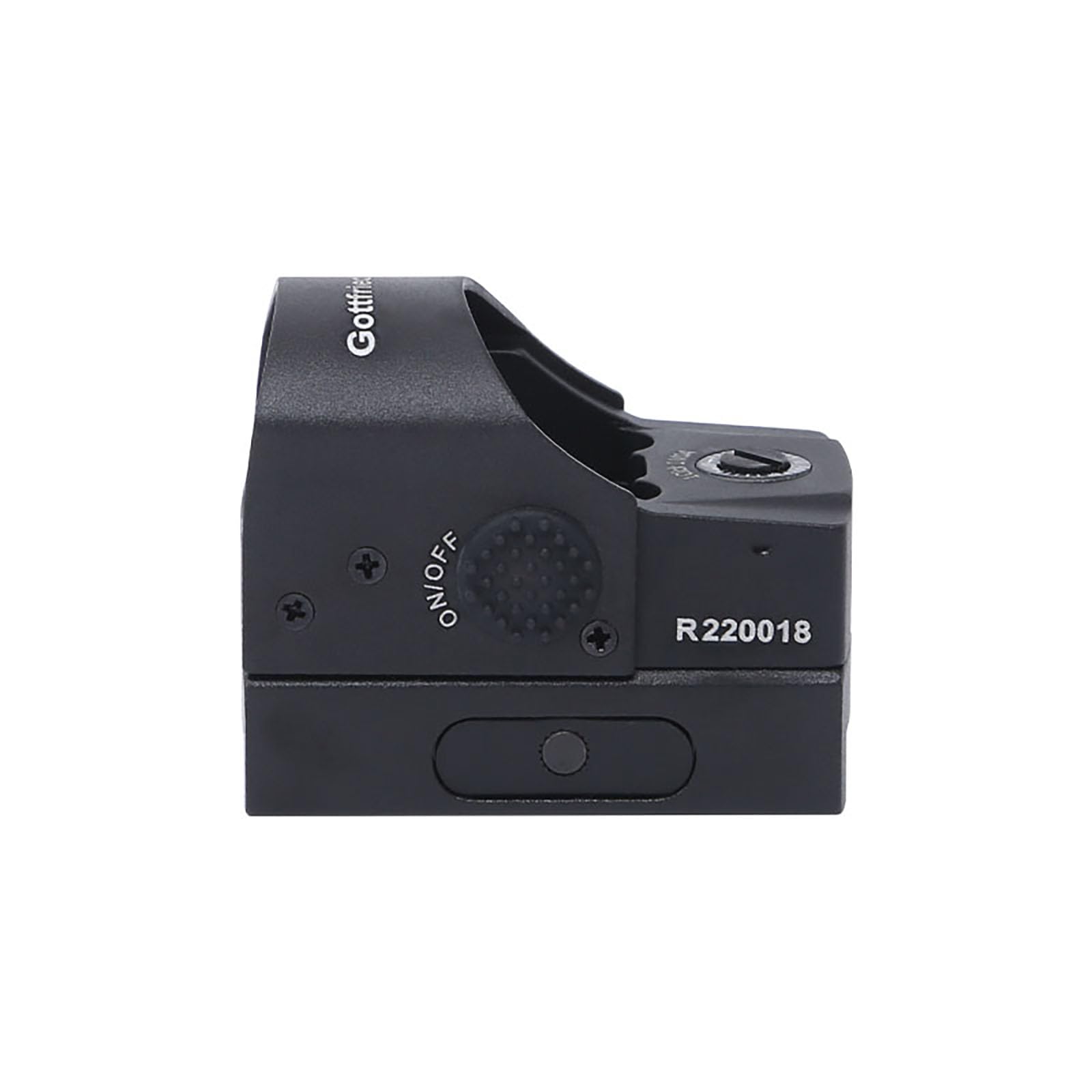 Red Win Gottfried 1x25x17 Red Dot Sight 4 MOA Dot Reflex Sight 60 Minutes Auto Turn Off Red Illumination Micro Red Dot Sight