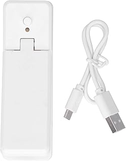 Mini Bag Sealer,Máquina De Sellado De Abs No Tóxicos Nueces Bocadillos Bolsa Sellador Térmico Mini Portátil Carga Usb Blanco