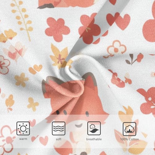 KLL Cute Fox Pattern Foxy Endless Little Boys Comfort Underwear Breathable Undies3