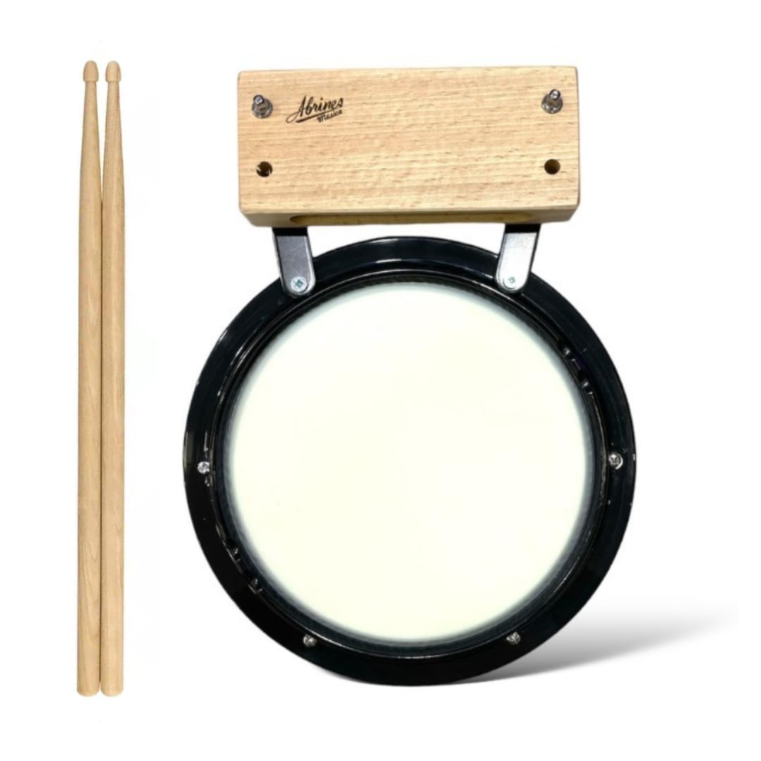 Caja Sorda + Caja China con Sordina y Baquetas Personalizadas – Ideal para Entrenamiento Silencioso de Batería y Percusión, Práctica sin Ruido para Músicos, Bandas de Semana Santa y Estudiantes