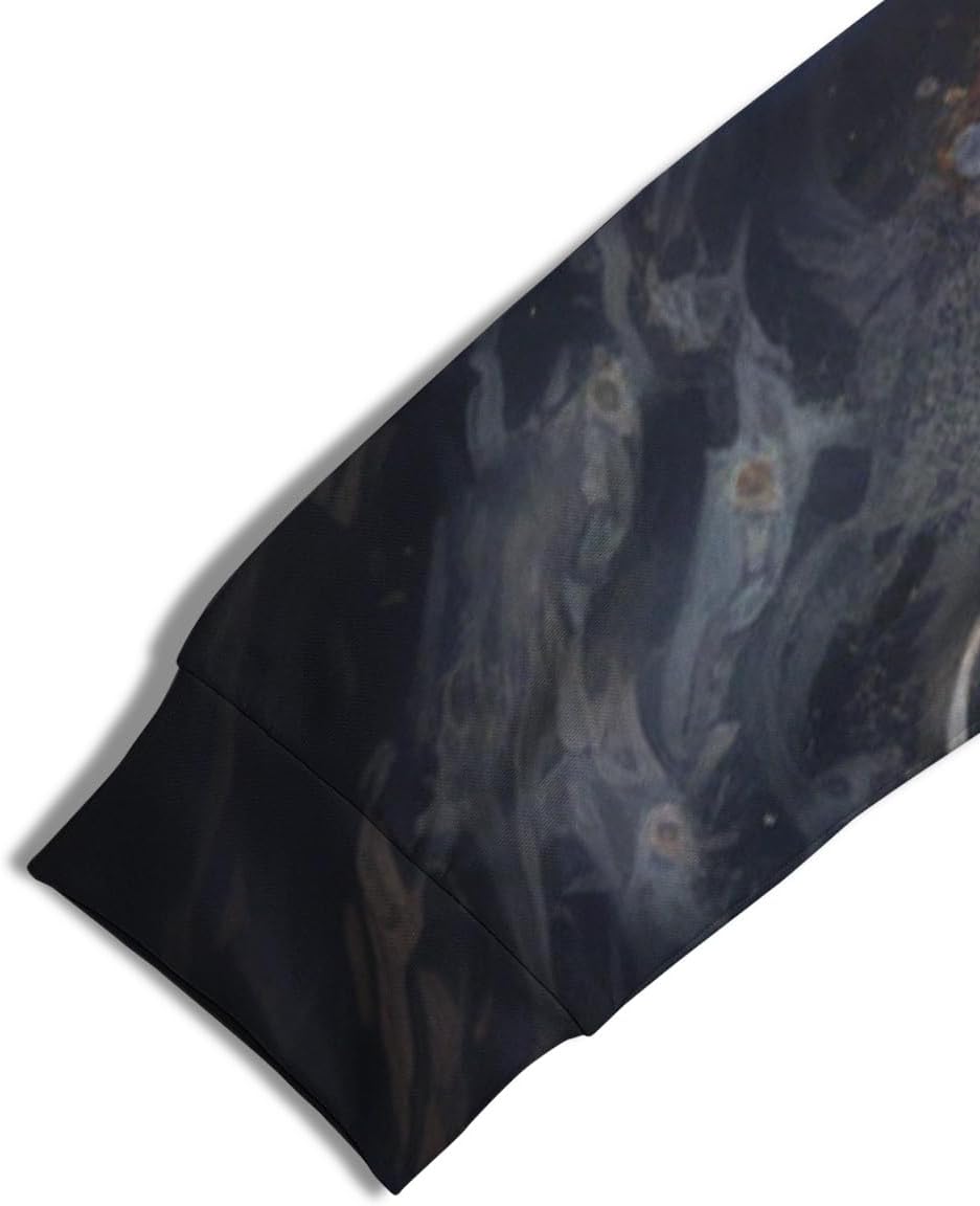 Men's Novelty Tiger Pattern Hoodies 3D Printed Sweatshirt Pullover with Pocket - Image 5