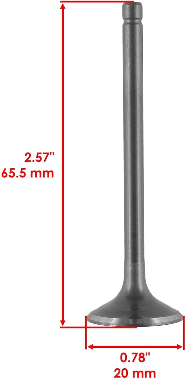 Powersports Replacement Parts for Intake & Exhaust Valve For Honda XR70R 1997-2003 14721-Gf6-000 14711-Gn5-912 Mod-C33C-1443