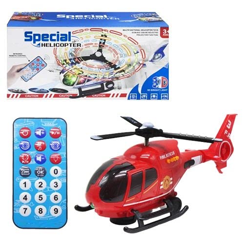 Buy IndusBay ® Helicopter Toy for Kids Remote Operated Lights, Bump