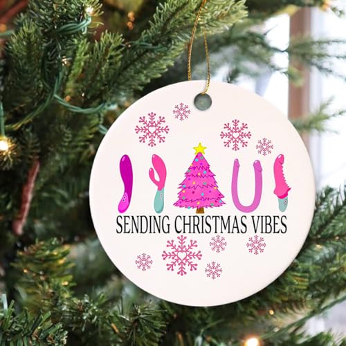 Funny Christmas Ornaments 2026, Adult Naughty Ornament for Exchange, Inappropriate Tacky Ugly Ornaments for Tree - Funny Gifts, Gag Gifts for Christmas, White Elephant Gift for Adults - image 6