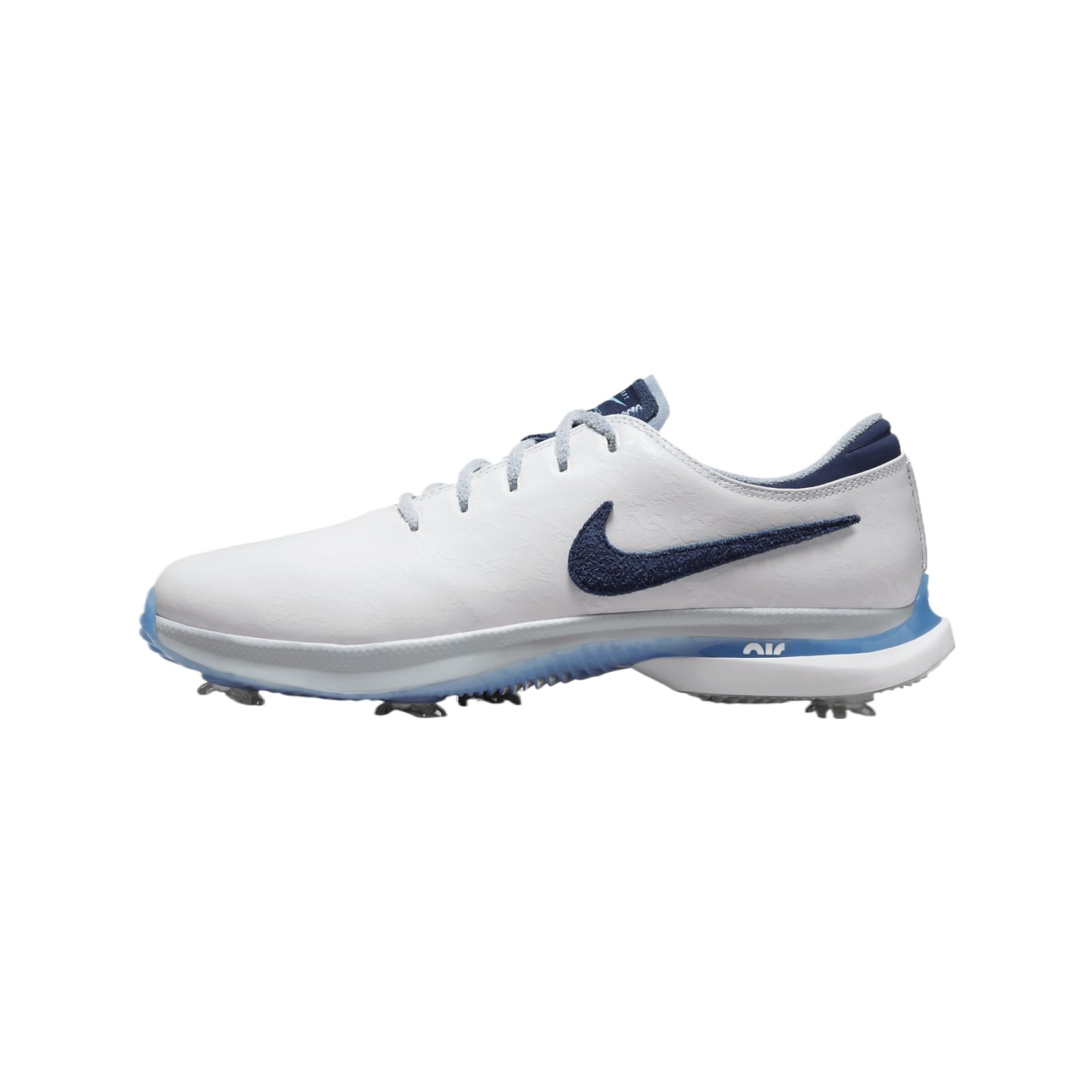 Nike Air Zoom Victory Tour 3 NRG Golf Shoes (FV5288-100, White/Aquarius Blue/Light Armory Blue/Midnight Nav) Size 11.5